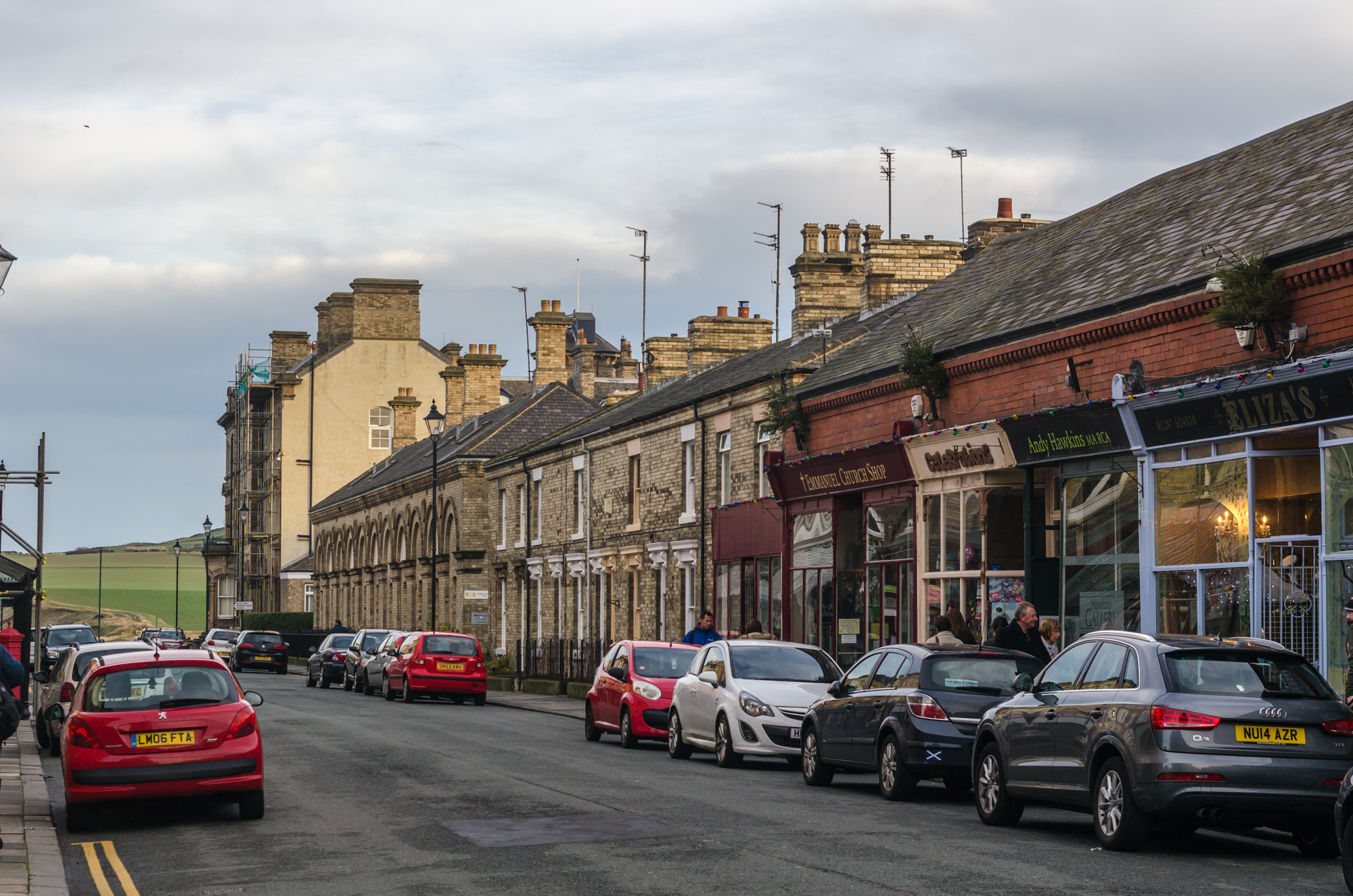 Saltburn-by-the-Sea, our new home.