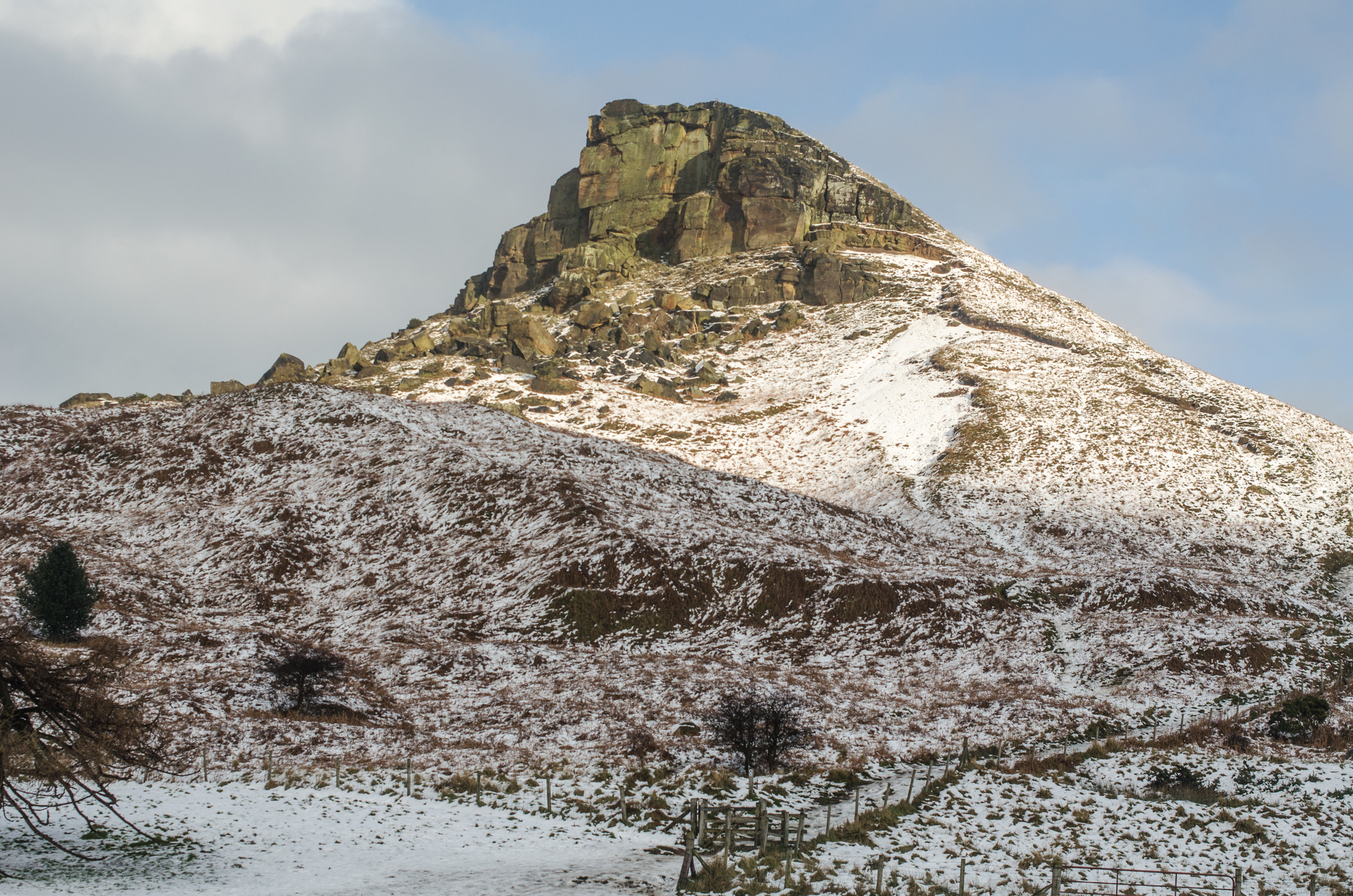 Roseberry Topping in Winter