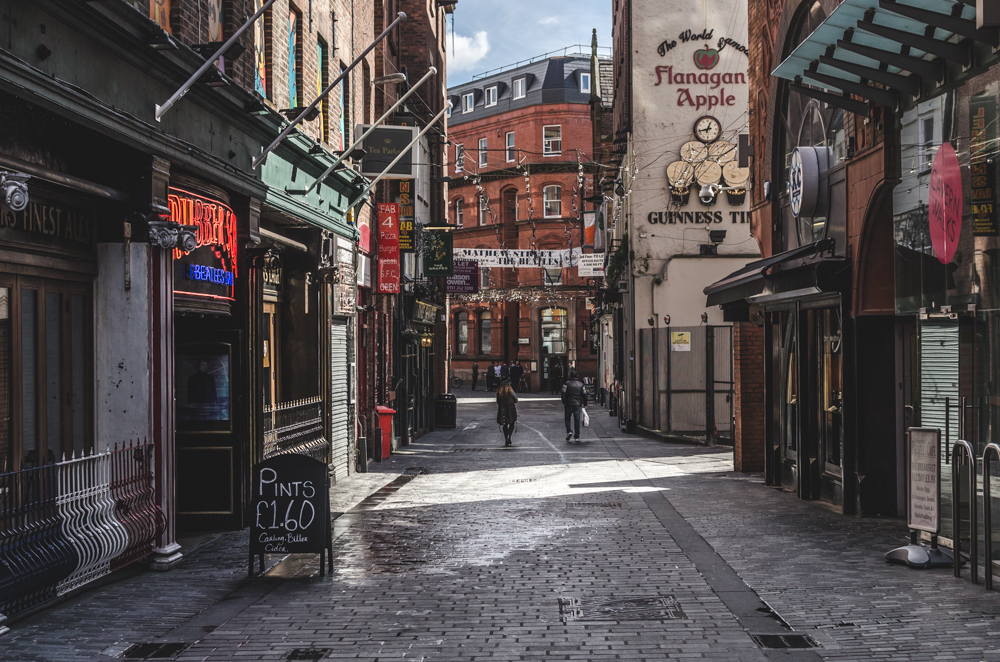 Liverpool, the Beatles. Mathew street