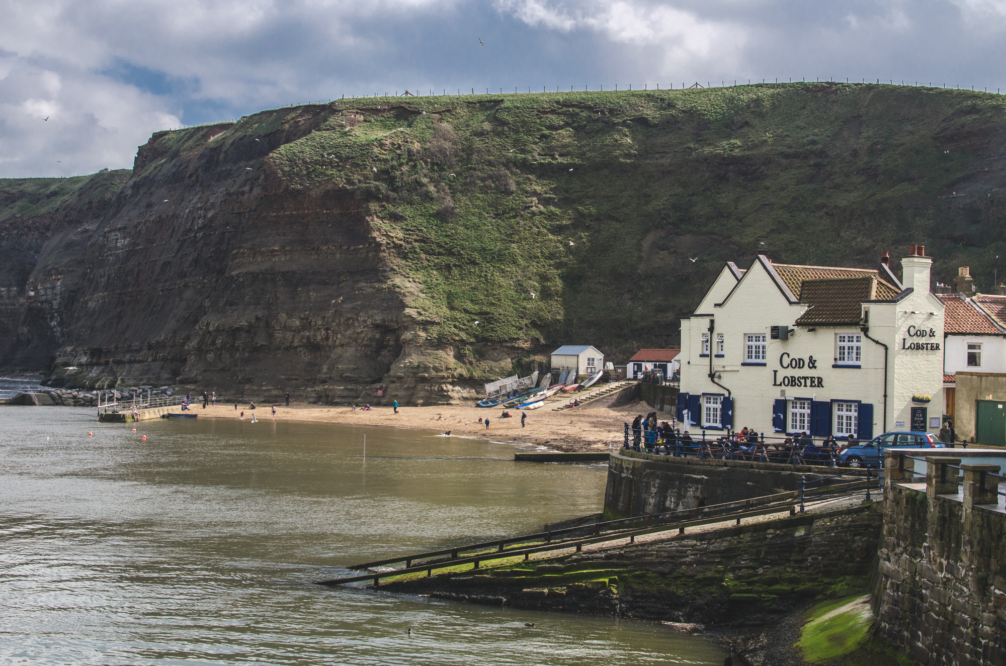 Staithes, Yorkshire, England
