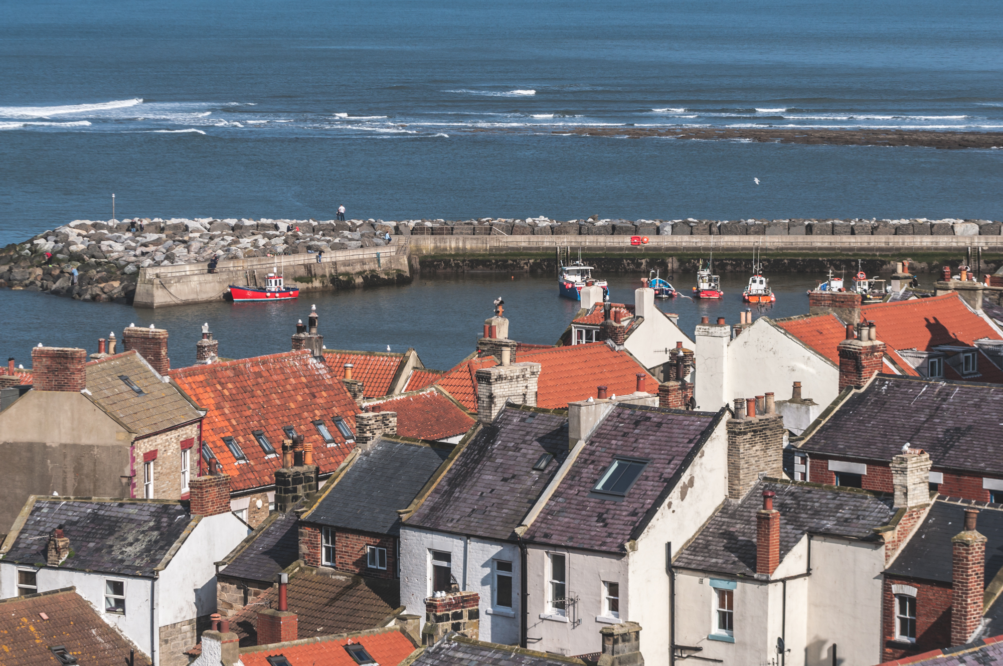 Staithes, Yorkshire, England