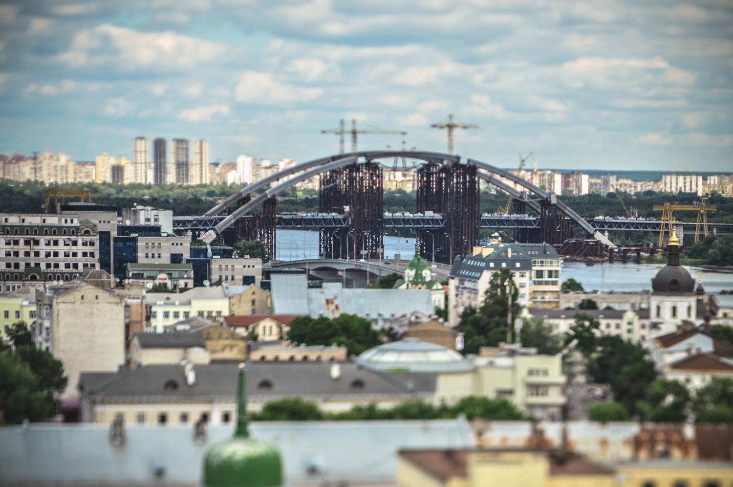 Photo Walk in Tiny Kyiv: Tilt Shift Capital