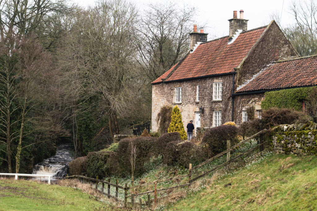 Cycling in Yorkshire Moors, England