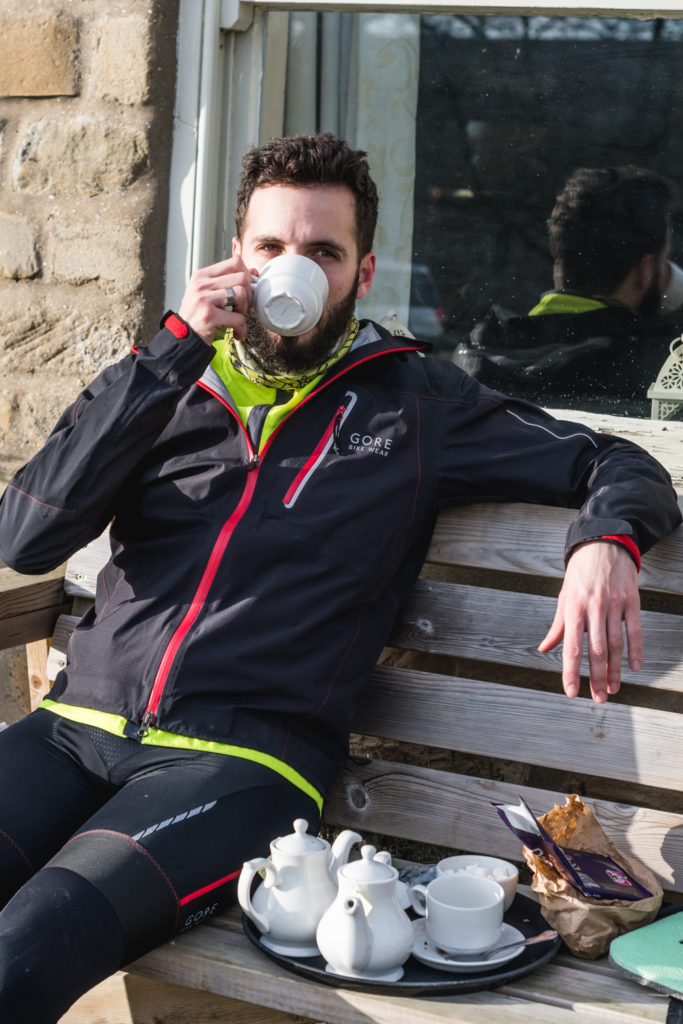 Cycling in Yorkshire Moors, England