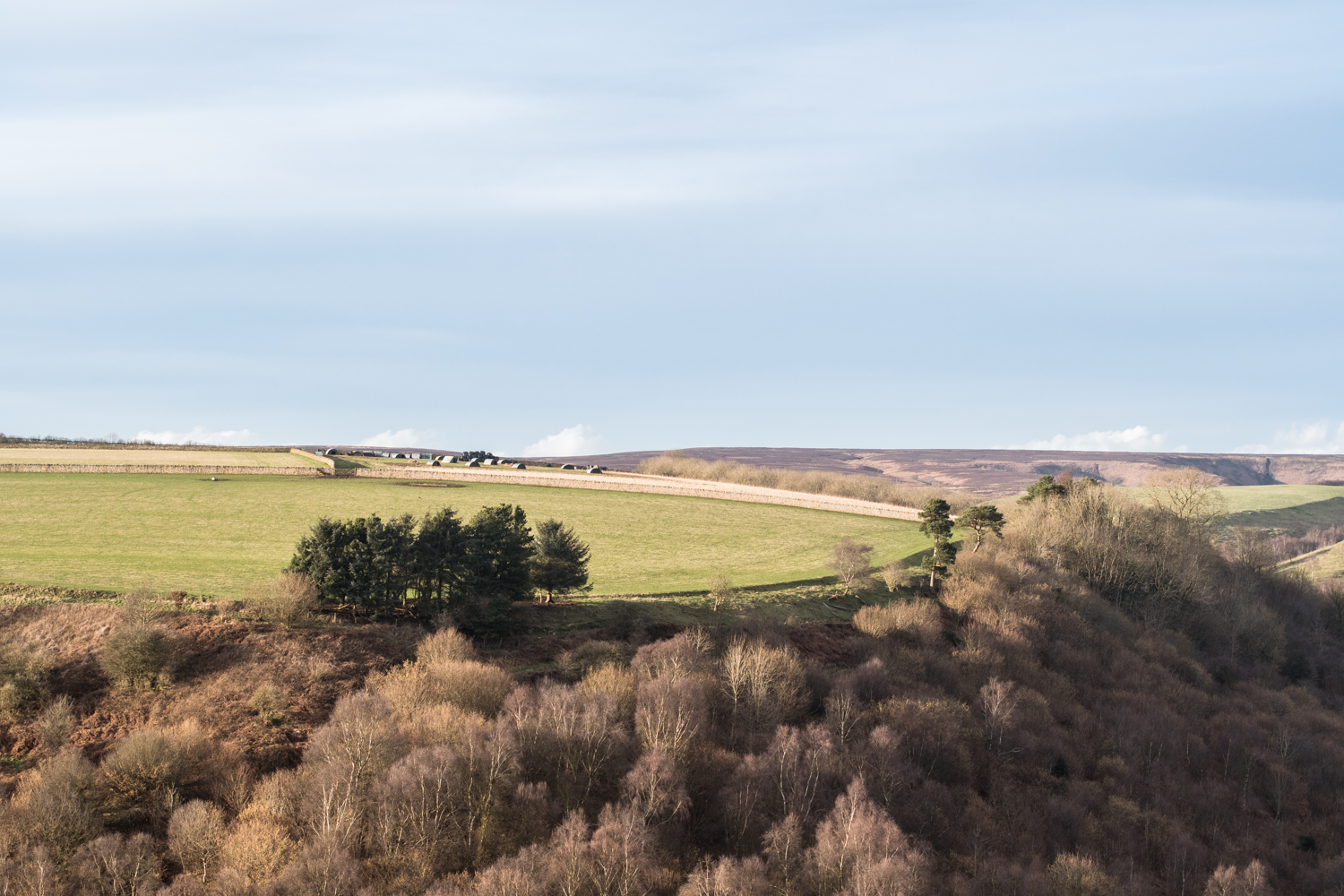 Cycling in Yorkshire Moors, England