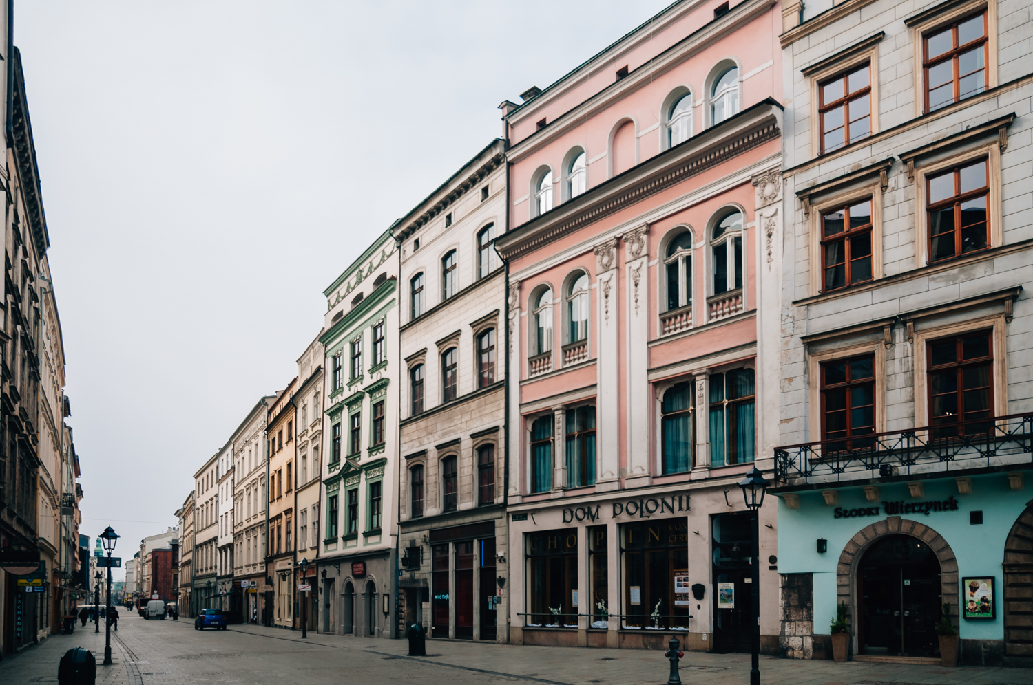 krakow street poland