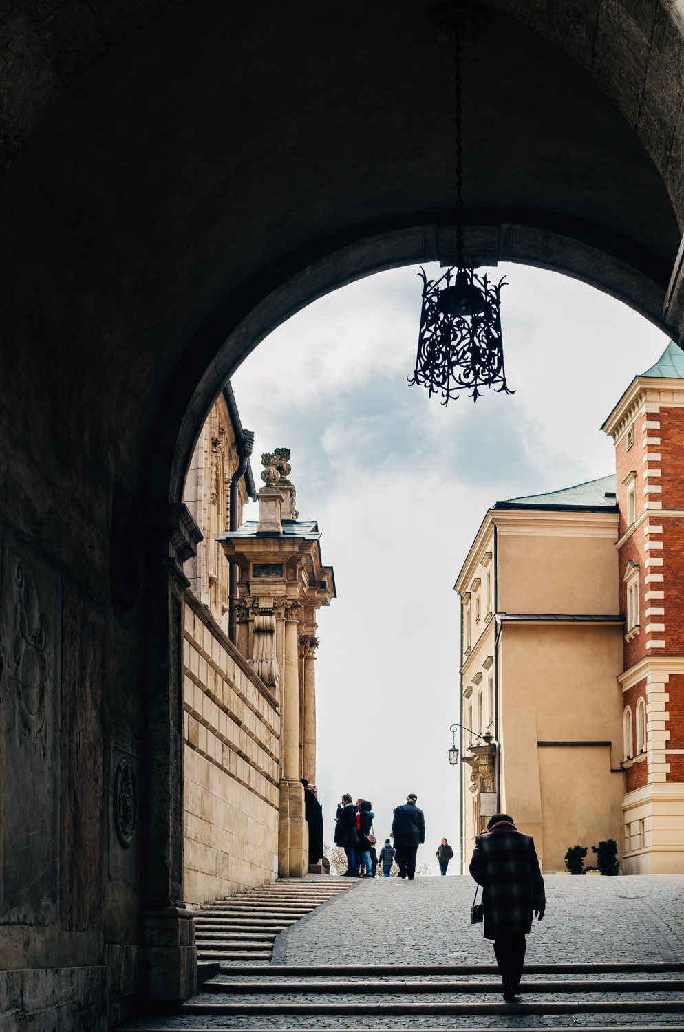 cracovie rue pologne