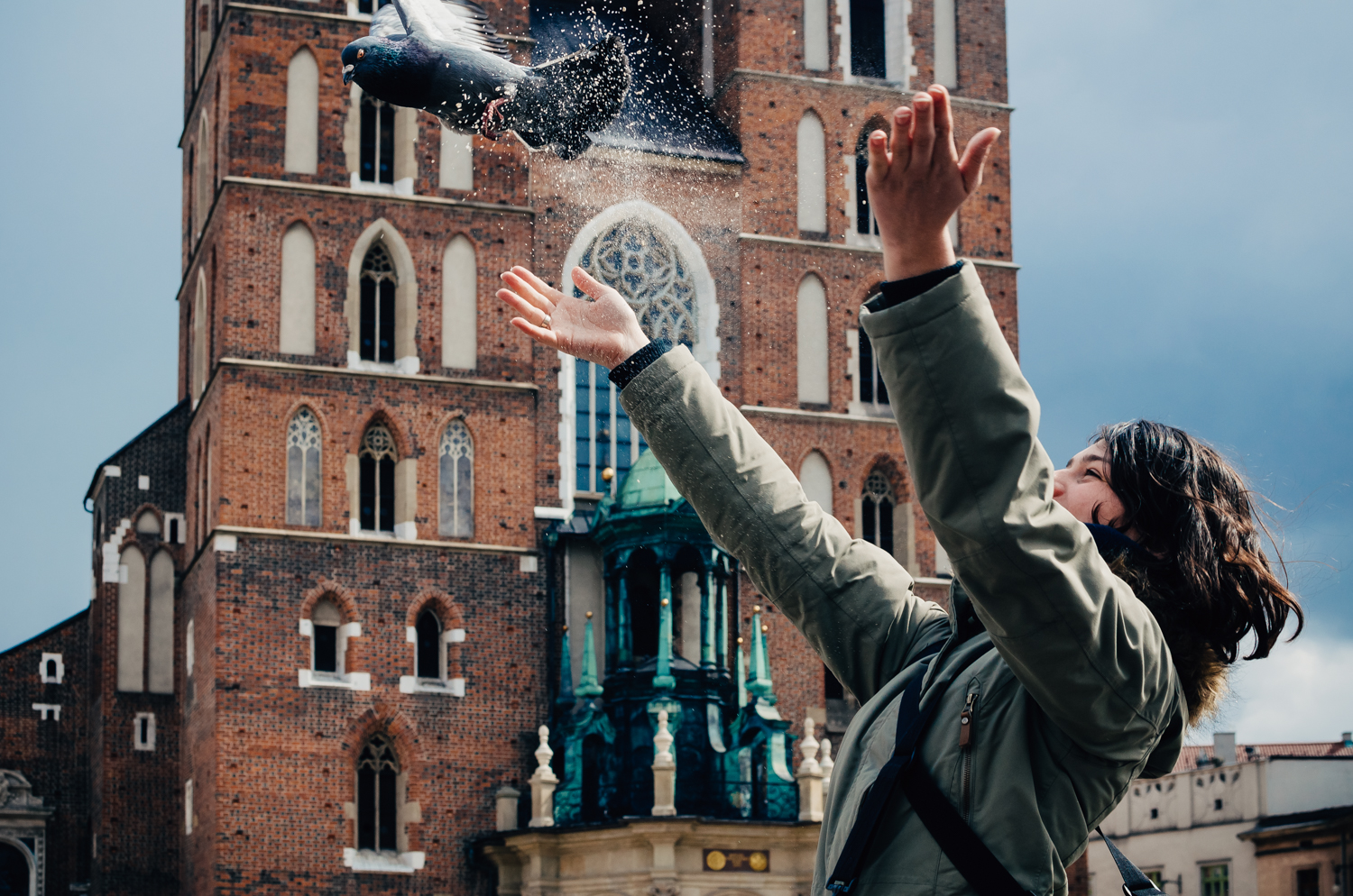 krakow market poland church