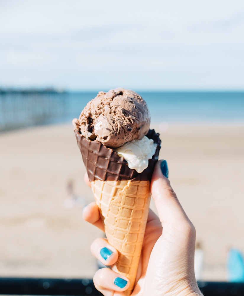 Saltburn-by-the-Sea, England, North Sea