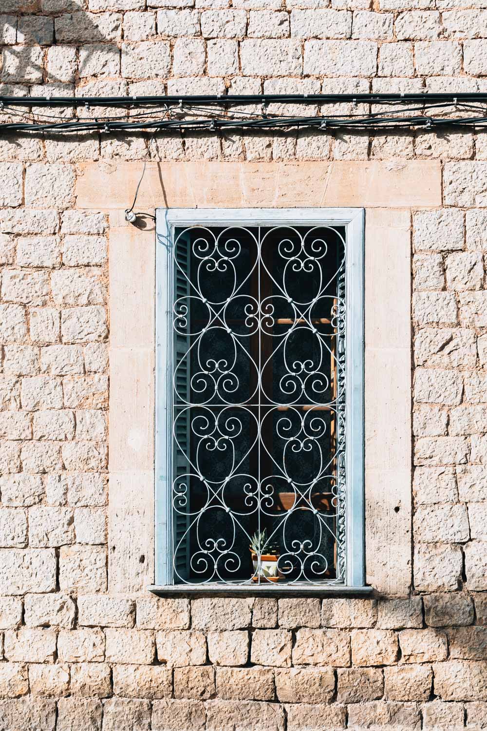 Fenêtre à Deia, Majorque