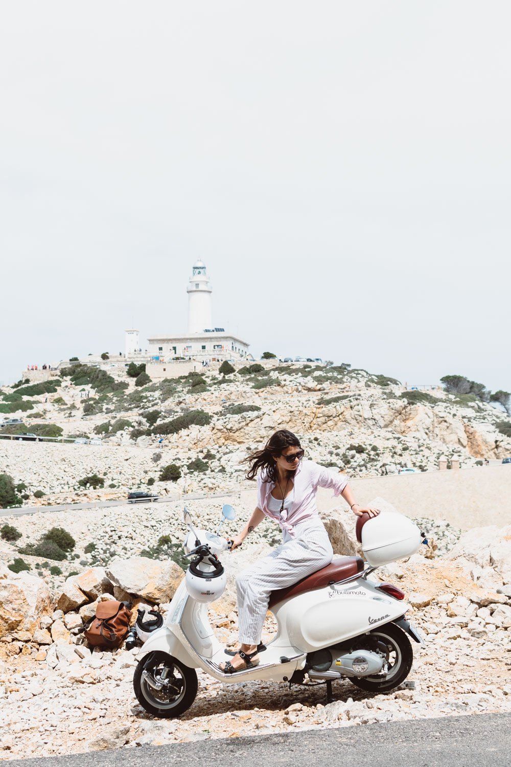 Faro de Formentor, Vespa