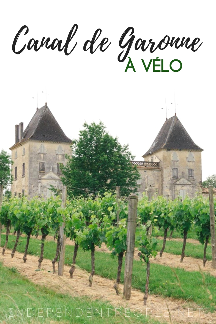 Canal de Garonne à vélo