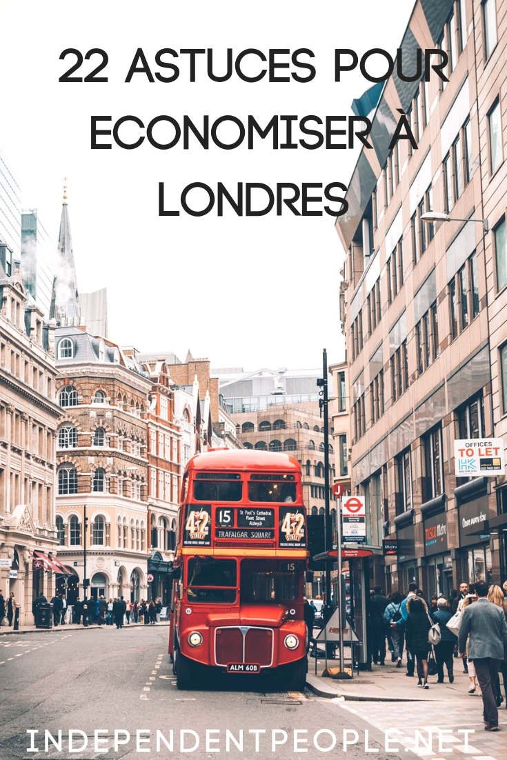 (Français) 22 astuces pour economiser à Londres