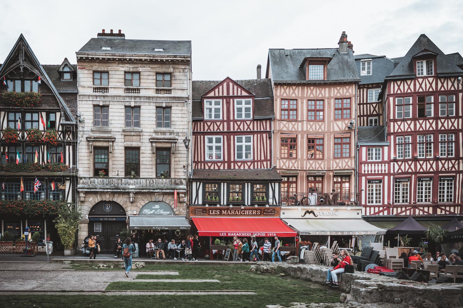 Timbered Houses of Rouen