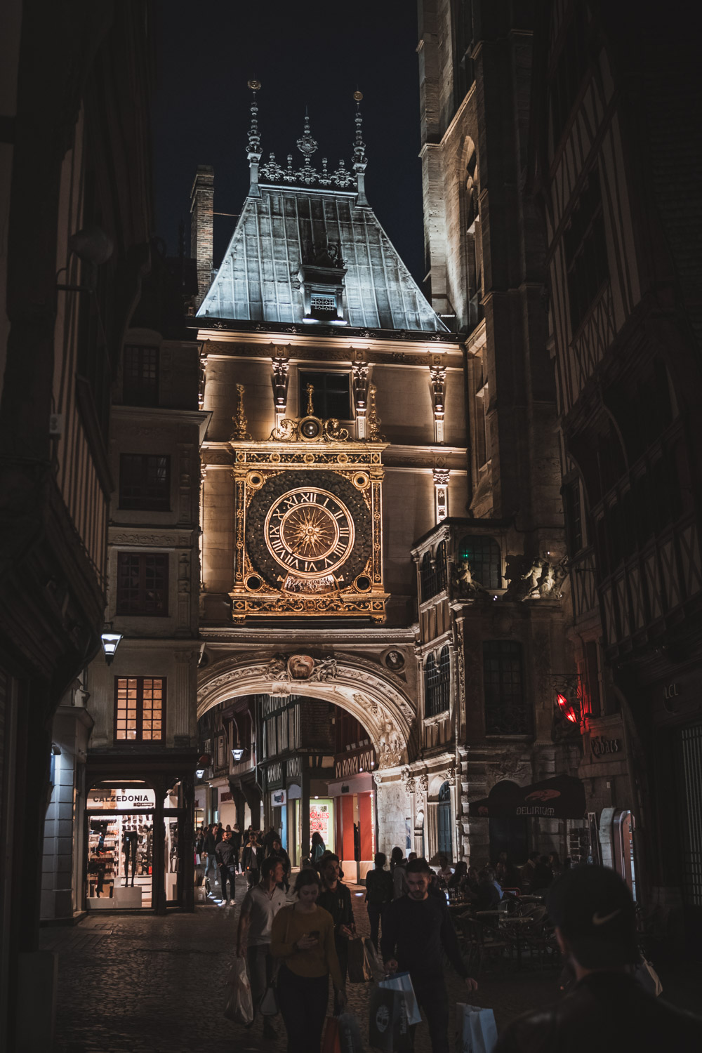 Gros Horloge in Rouen
