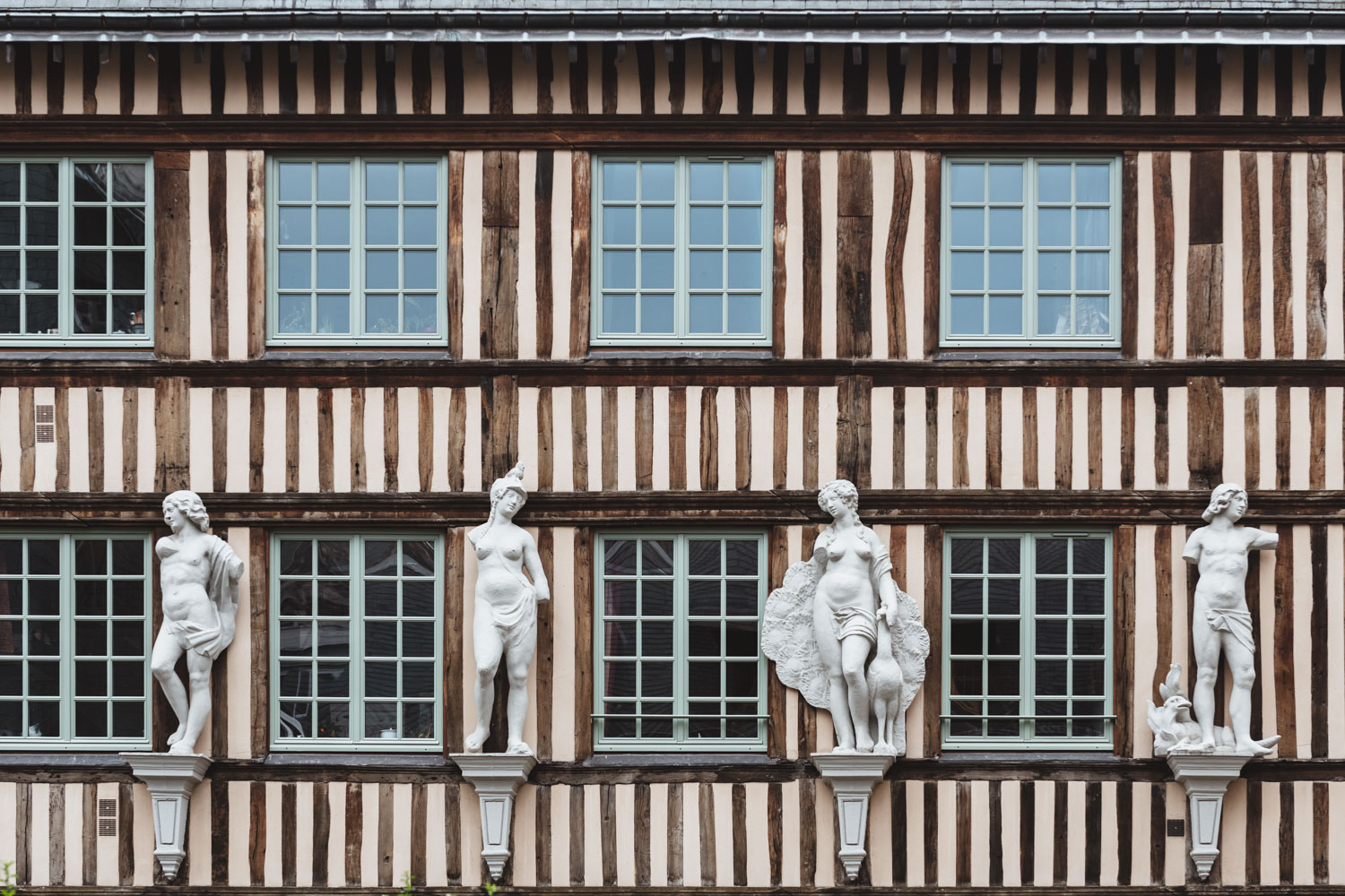 Timbered Houses of Rouen
