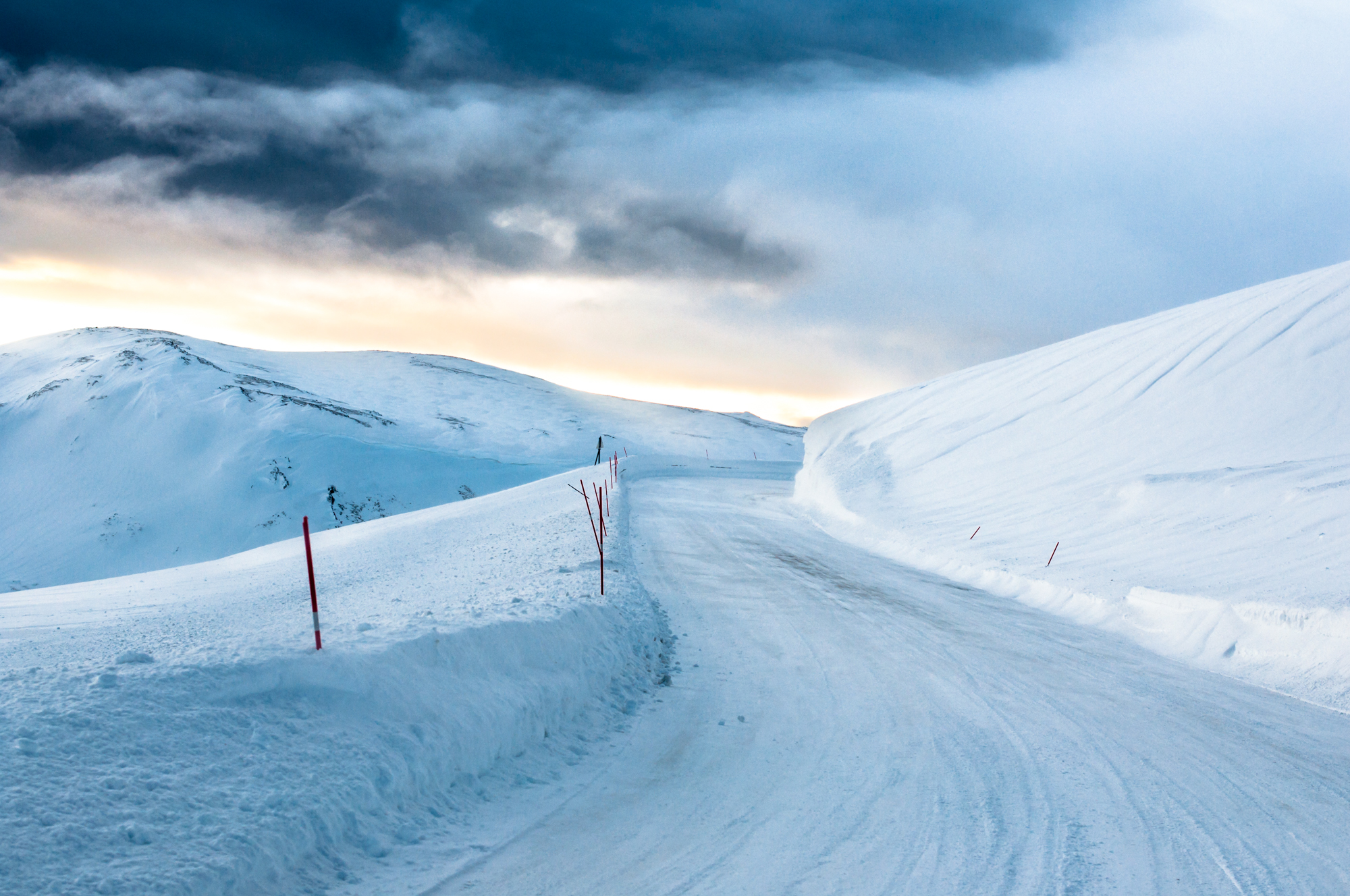 Winter road trip in Norway