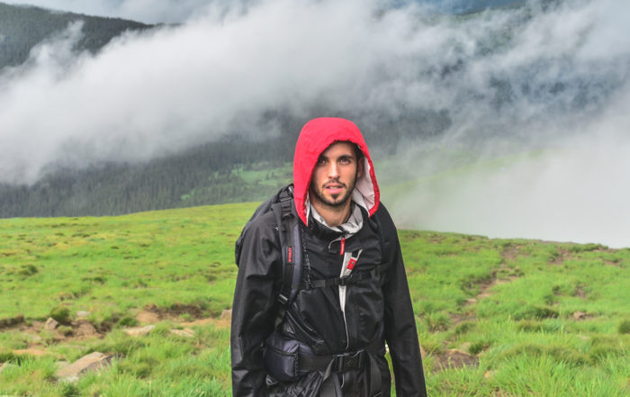 Carpathian mountains in Ukraine