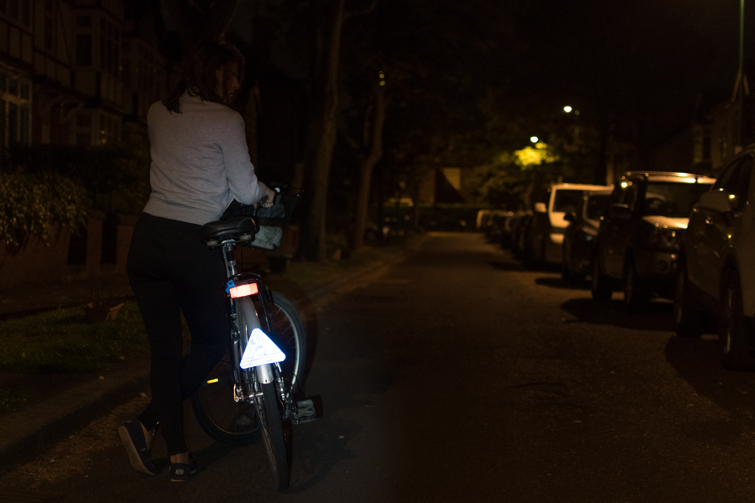 Portland Reflector bicycle