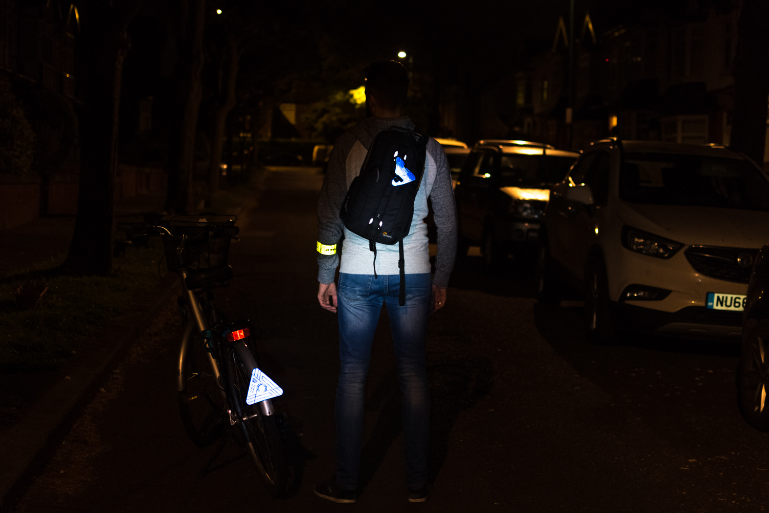 Portland Reflector bicycle