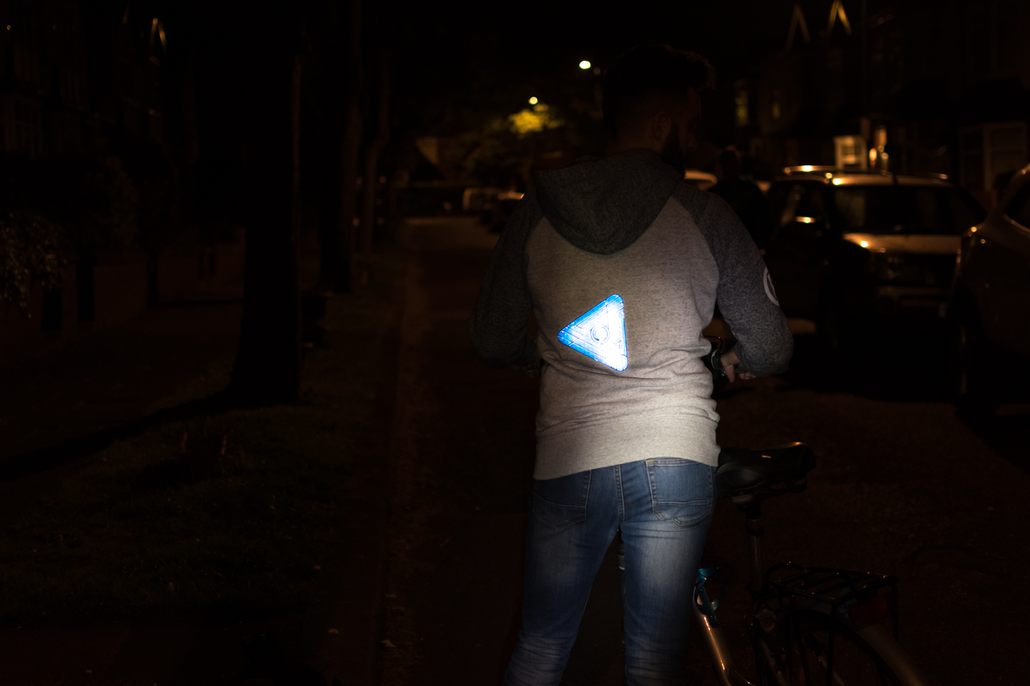 Portland Reflector bicycle