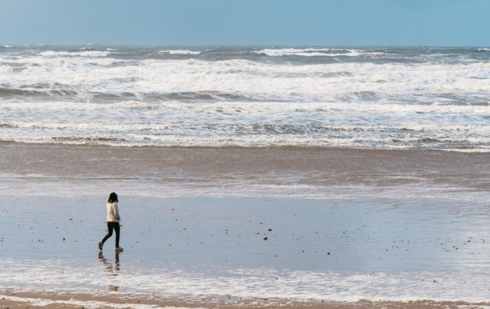 Saltburn-by-the-Sea, England, North Sea