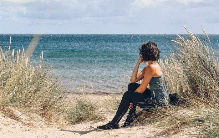 Danemark, Skagen, Grenen, la rencontre de deux mers