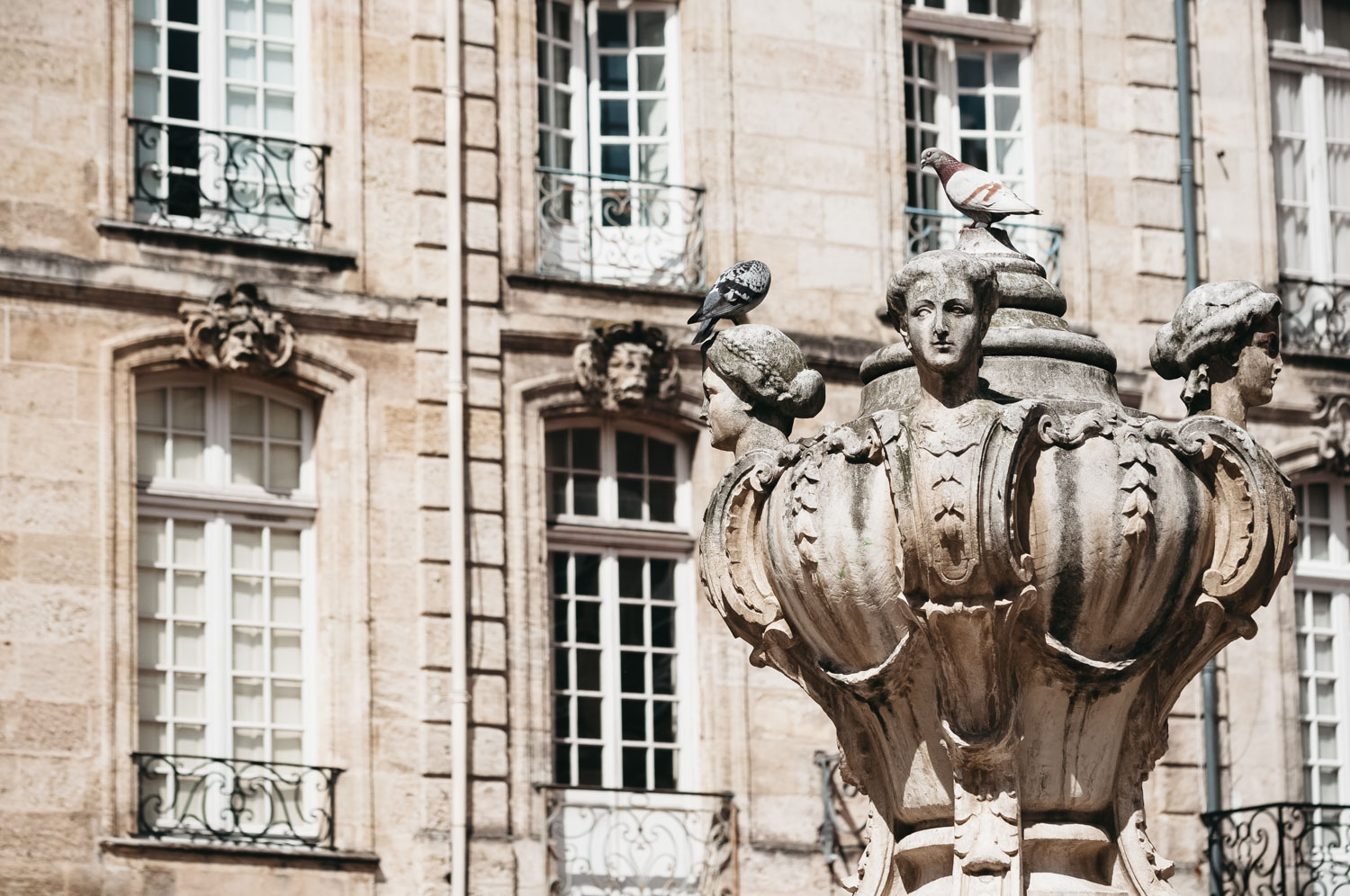 bordeaux place de la bourse batiments